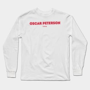 Oscar Peterson Long Sleeve T-Shirt